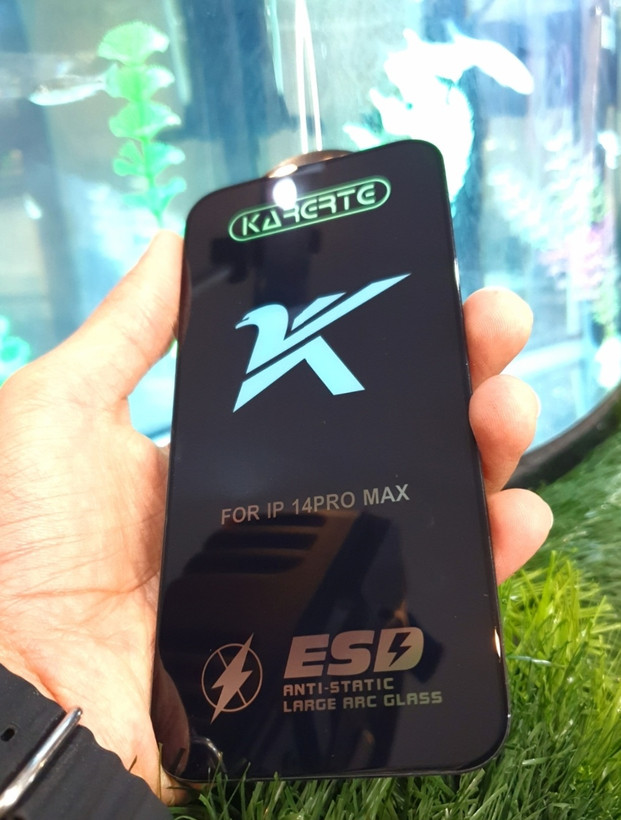 گلس آیفون iphone 14 شیشه ای مدل ESD Anti-static