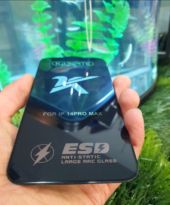گلس آیفون iphone 14 شیشه ای مدل ESD Anti-static