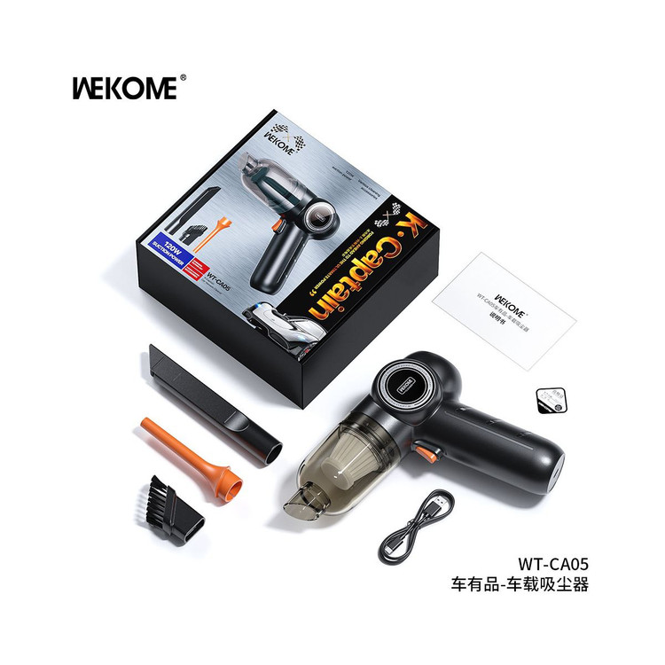 جارو شارژی ویکام مدل WT-CA05 KCaptain-Car Vacuum Cleaner برند WEKOME