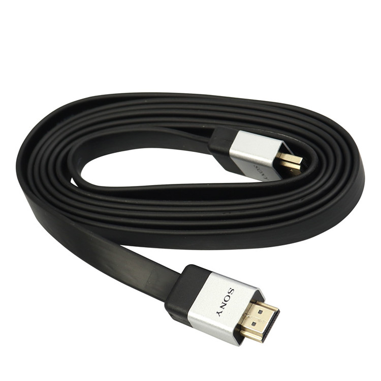 کابل HDMI 4K سونی 3D Flat طول 2 متر