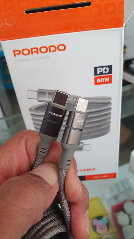 کابل USB-C پرودو مدل PD-CBL0030 طول 1.2 متر